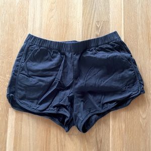 Madewell Almost Black Casual Shorts